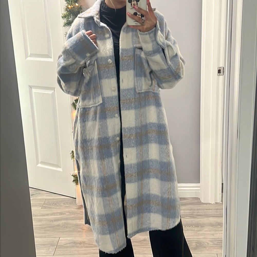 flannel coat